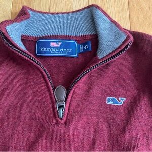 Vineyard Vines Little Boys Sweater 1/4 Zip